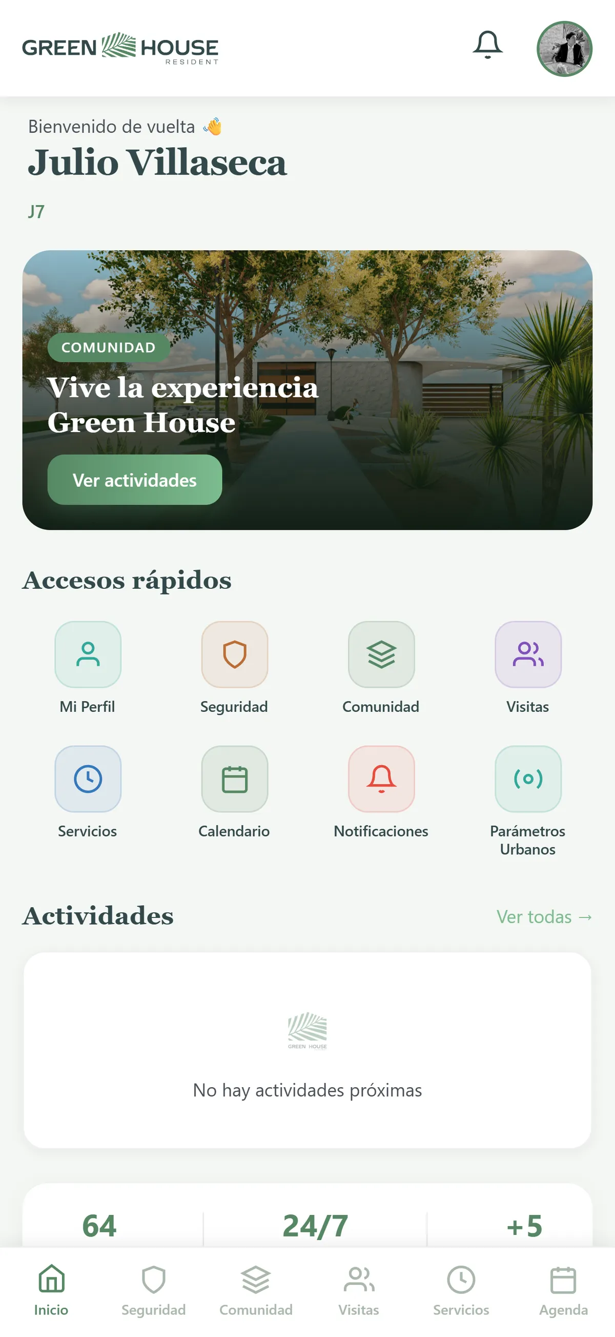 GreenHouse Residencial PWA