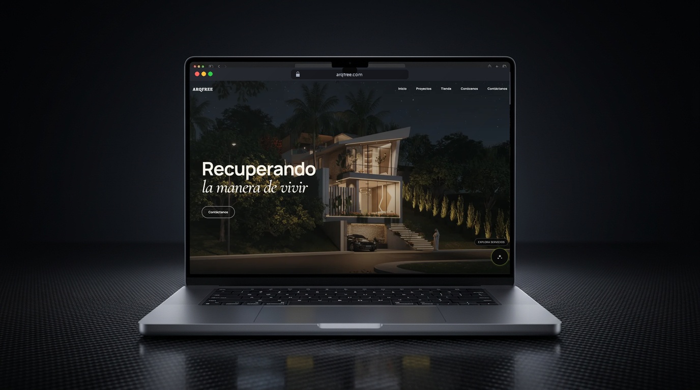 ATLAS ERP & Arqfree Studio en MacBook Pro